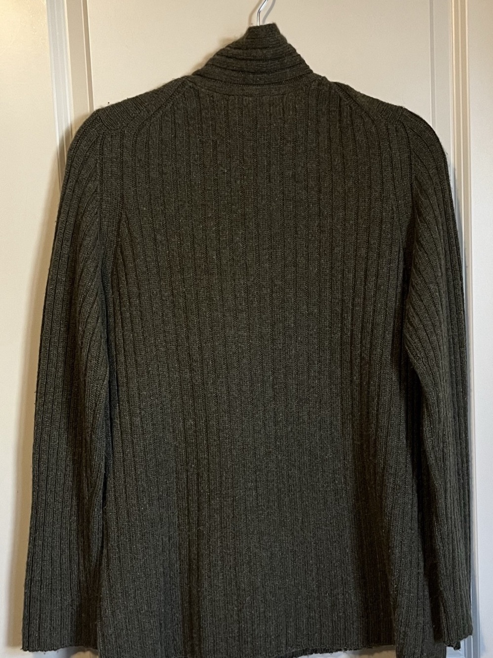 Vince Ribbed Wool-Cashmere Blend Sweater Size Medium - Picture 3 of 5